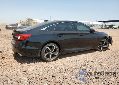 2021 Honda Accord Sport Se из США, поврежденный, VIN 1HGCV1F42MA114954